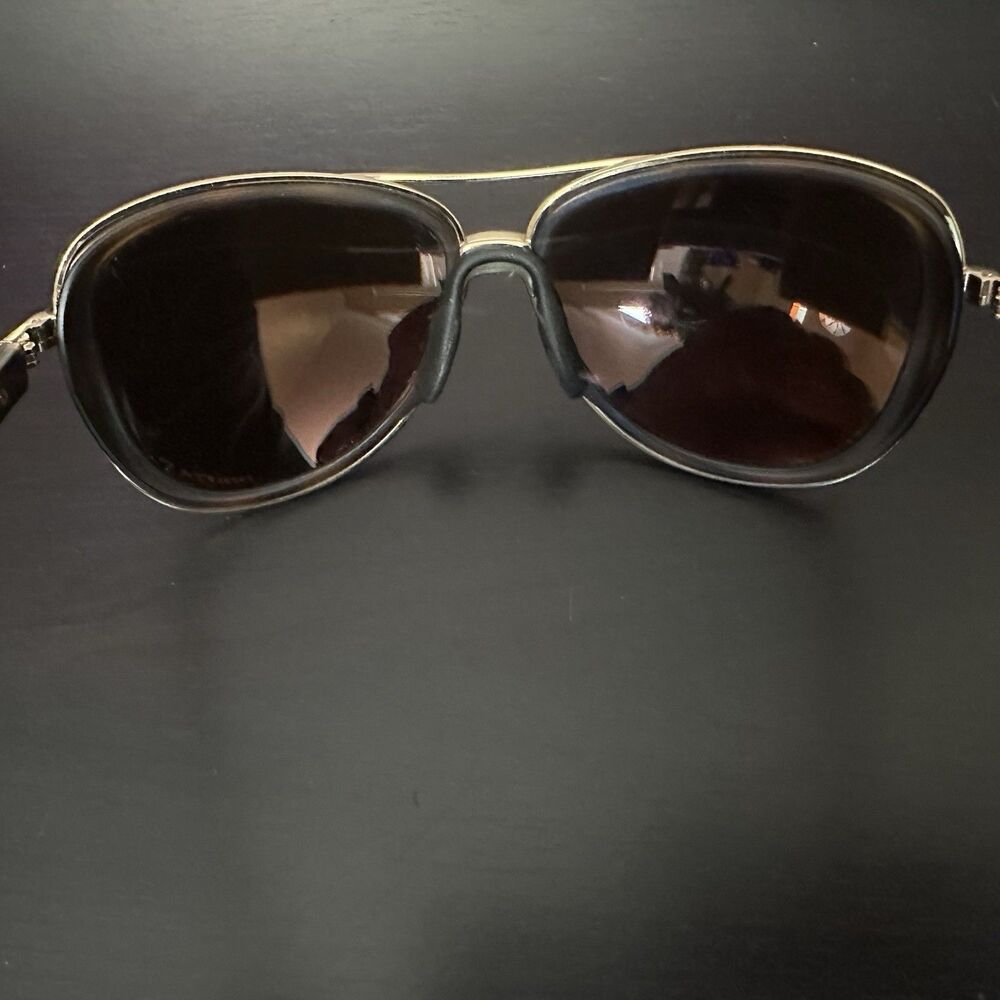 Oakley Sunglasses, Prizm P Lenses, Split Time OO4129-1458, 58-13-133 Gold - Picture 10 of 13